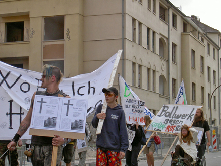 Trauer-Demo am 23.Juni 2006 
