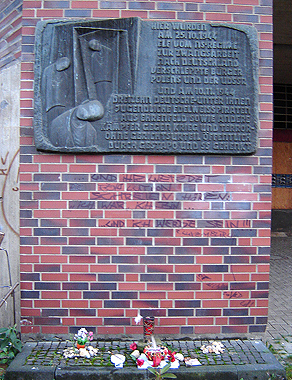 mahnmal edelwei&szlig;piraten k&ouml;ln