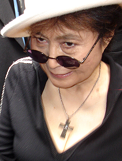 Yoko Ono in São Paulo, Brasilien November 2007 Caio do Valle