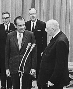Nixon und de Gaulle