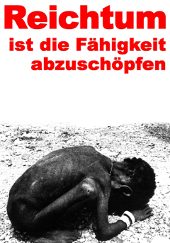 reichtum abschöpfen Plakat: arbeiterfotografie.com