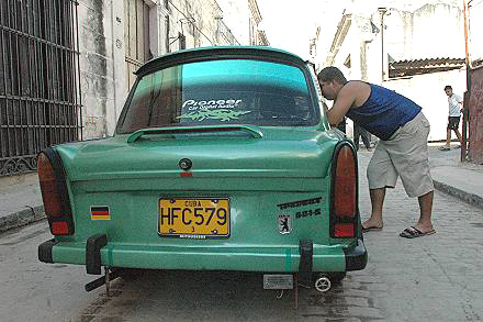Kuba Trabbi Foto: Gabriele Senft