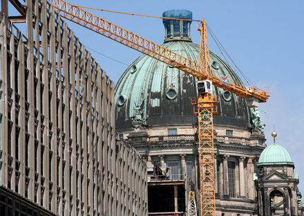 Berliner Dom Palast der Republik Foto: Philipp Flury pixelio.de