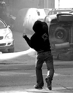 Randale in Athen Foto: Sp!ros