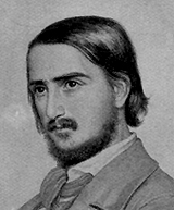 Georg Herwegh Zeichnung: Conrad Hitz