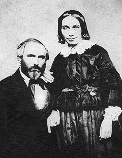 Gottfried und Johanna Kinkel 1855 im Londoner Exil Bundesarchiv