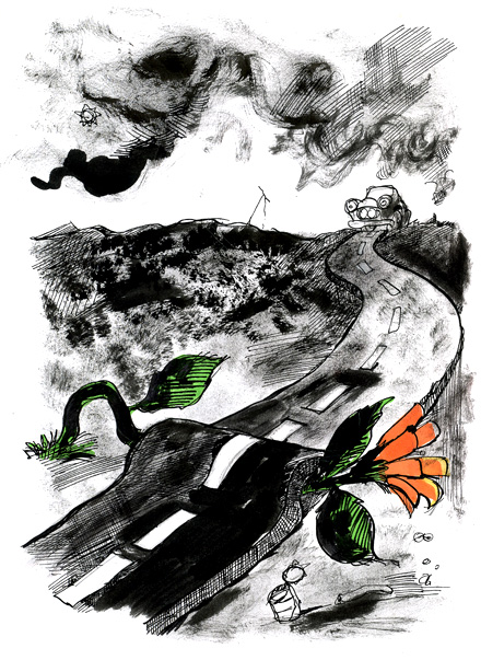 "Artenschutz", Kostas Koufogiorgos &bdquo;Minima Politika&ldquo;, &copy; 2008 Horlemann-Verlag  Gewalt Minima Politika Kostas Koufougiorgos Horlemann-Verlag  Minima Politika Kostas Koufougiorgos Horlemann-Verlag