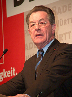 Franz M&uuml;ntefering Foto: Michael Weiss