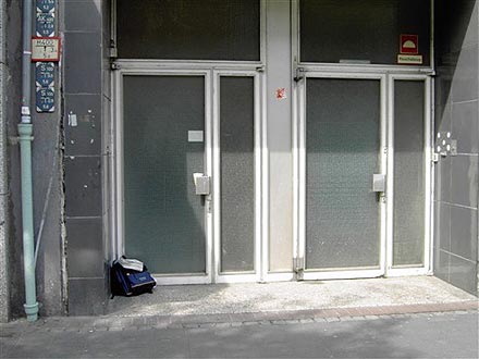 Am Dreieck, Düsseldorf, 2004 Foto: Rudolf Druschke