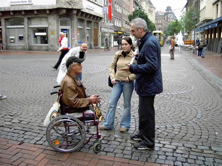 Benny Br&uuml;ckmann, Katrin Dreher und Thomas Struth, 2004