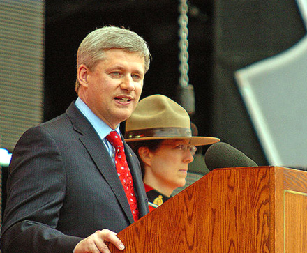 Harper am &bdquo;Canada Day&ldquo; Foto: Kashmera