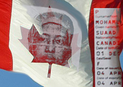 Ausweis Mohamud Foto Kanadische Flagge: Makaristos