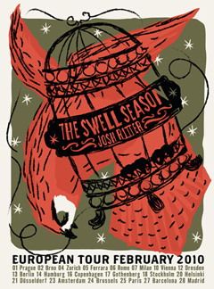 The Swell Season Tourplakat 2010