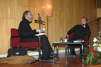 Ingo Niebel (rechts) und der stv. Vorsitzende des IAI-Freundeskreises Peter Schumann