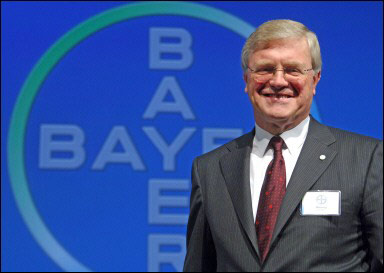 Noch lacht er: BAYER-Chef Werner Wenning