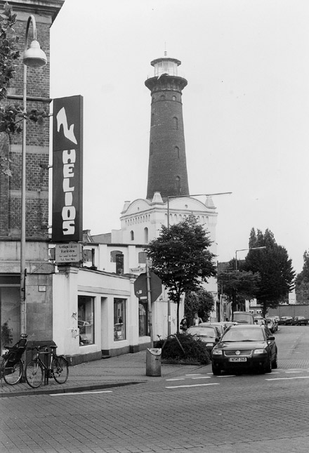 Werksturm der ehemaligen Helios-Werke in Ehrenfeld.