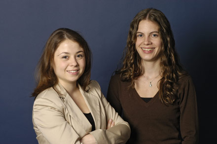 Annette Sumser (links) und Kristine Reitinger