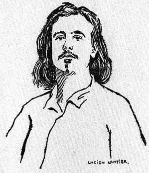 Alfred Jarry - Portr�t von Lucien Lantier, 1996