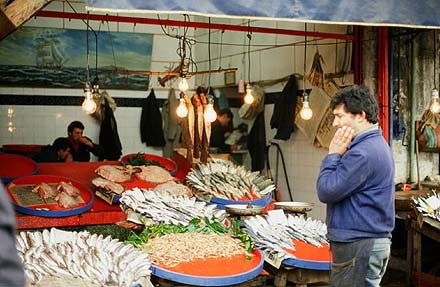 Fischstand Istanbul