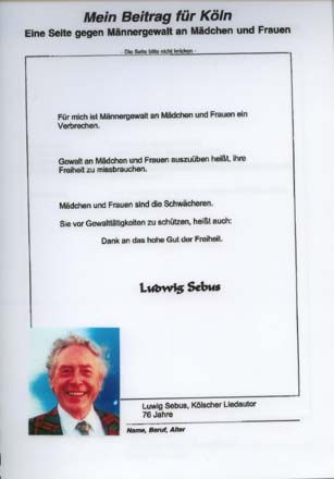 Dank an das hohe Gut der Freiheit