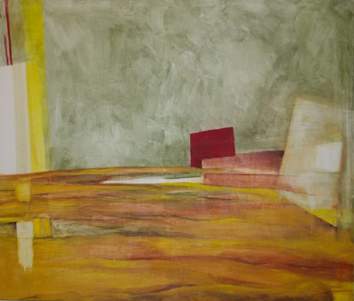 'misstraue der idylle' - Gem�lde in Acryl